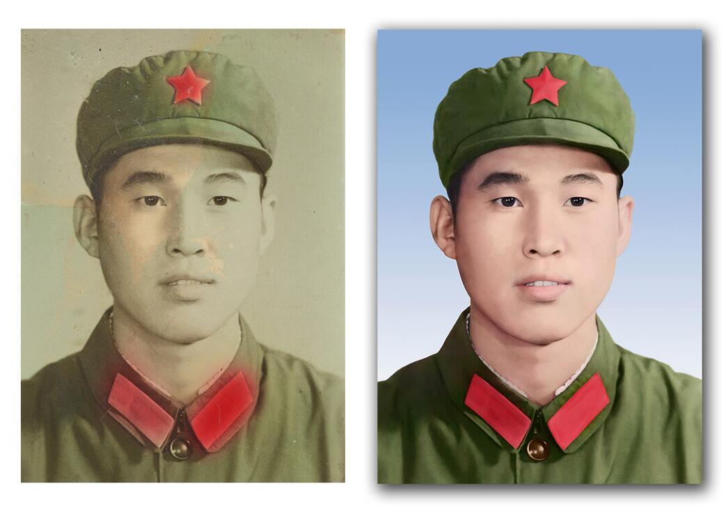 双峰破损照片修复-18